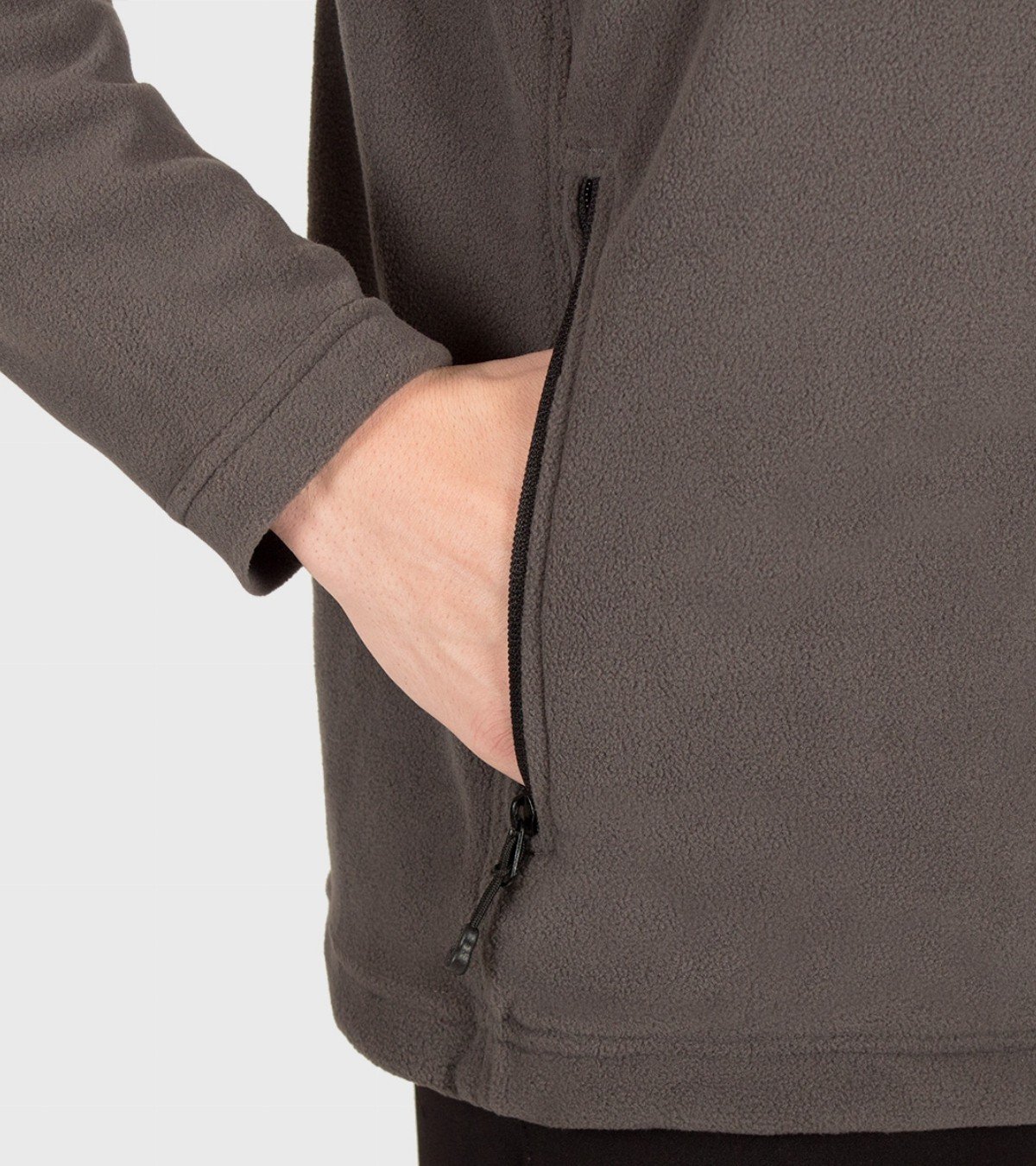 Campera polar de hombre Tibalt con capucha