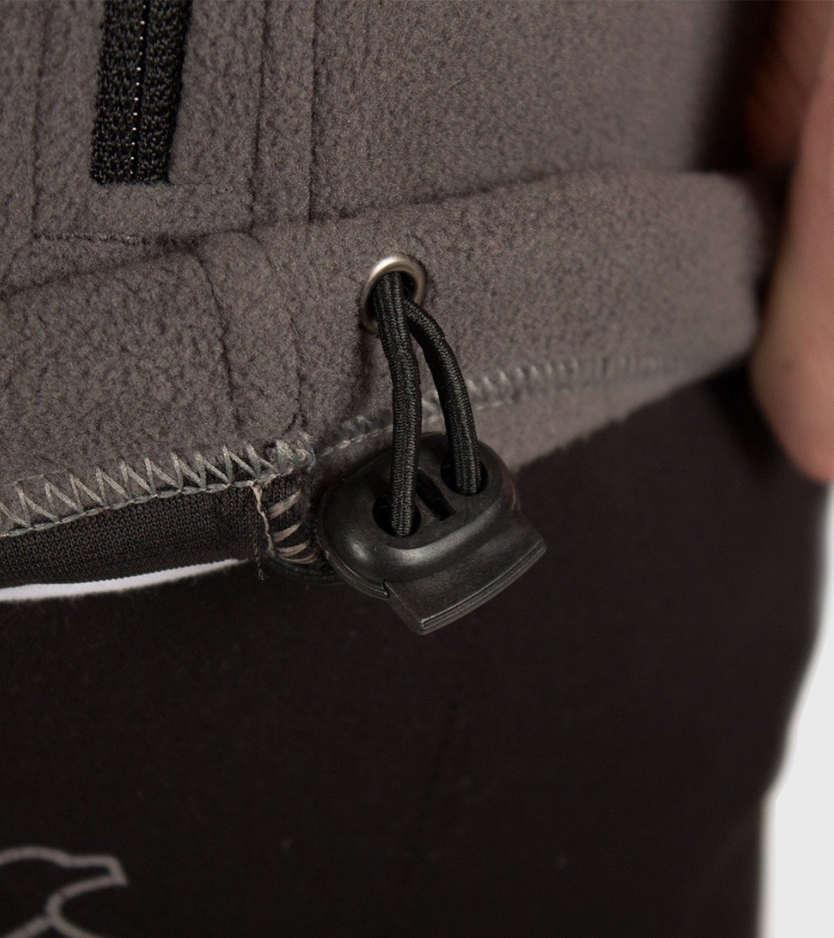 Campera polar de hombre Tibalt con capucha