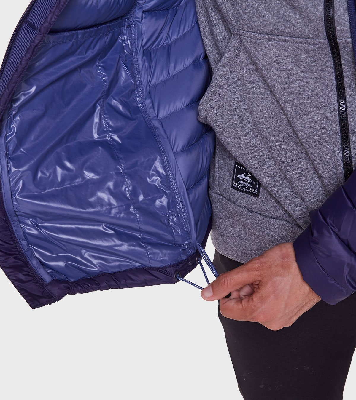 Campera de pluma de hombre Logan