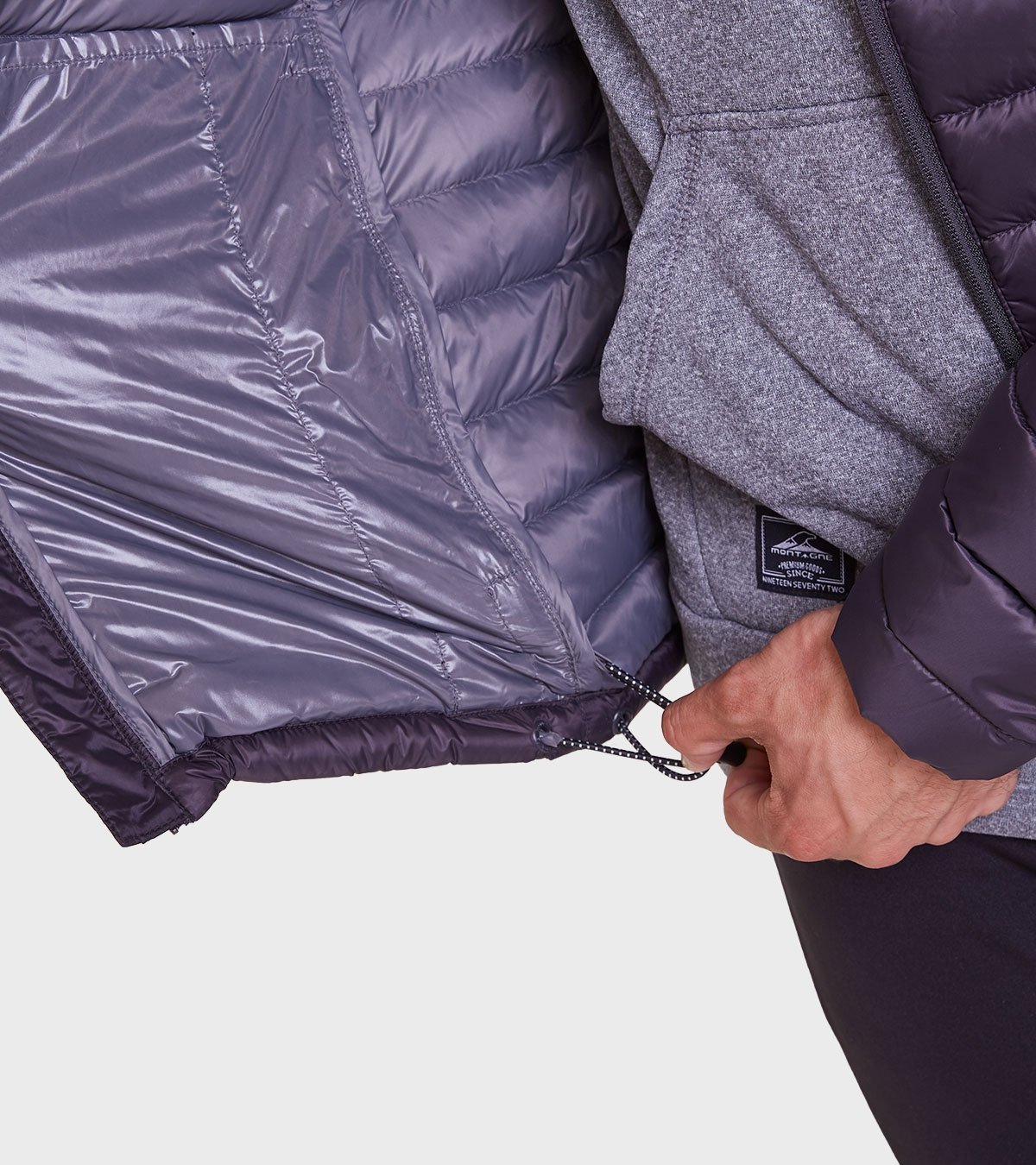 Campera de pluma de hombre Logan