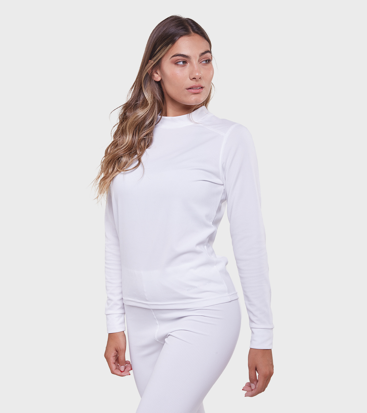 Camiseta Térmica Mujer Blanco - Comprar en Kháos