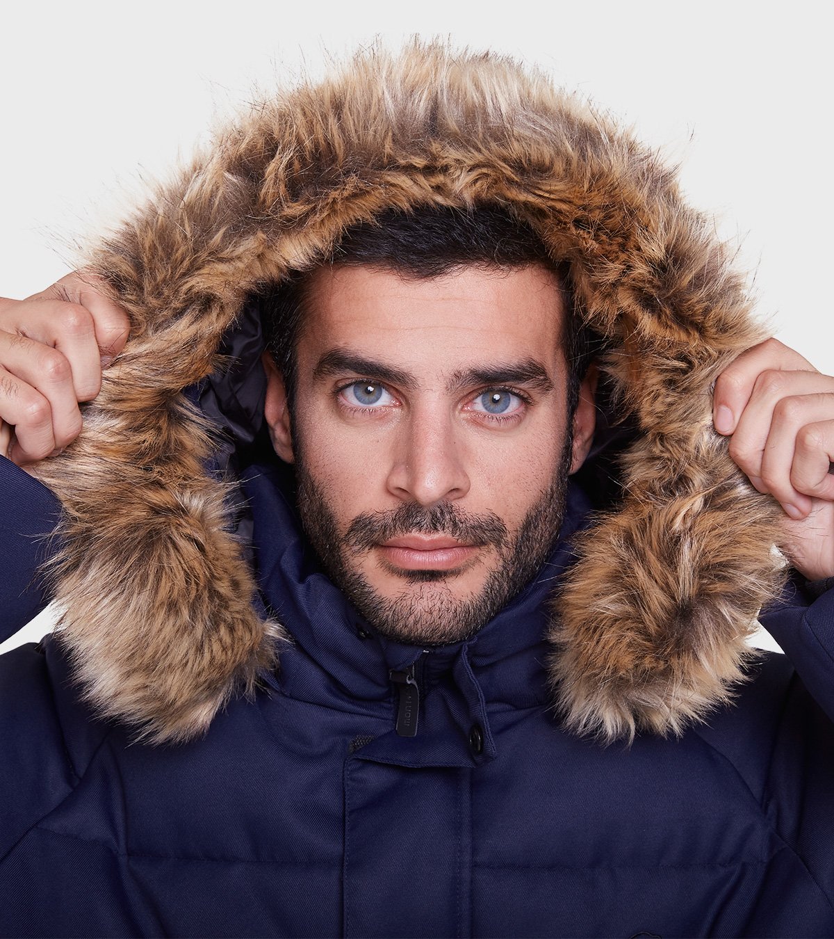 man in parka