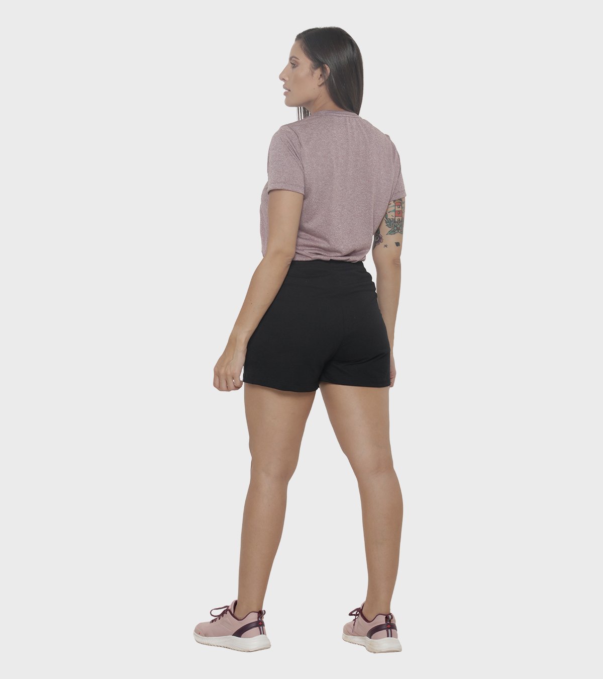short tipo chino mujer
