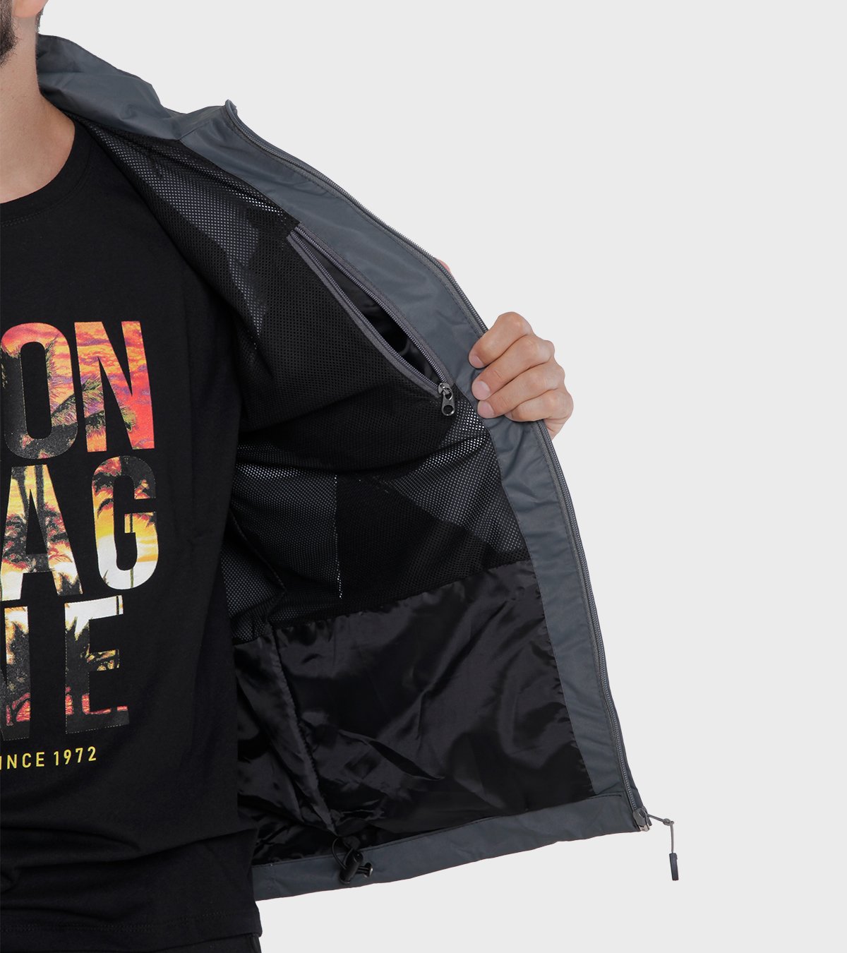 Rompeviento de hombre Nix con red