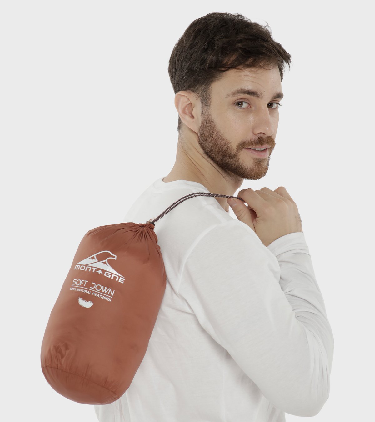 Campera de pluma de hombre Logan