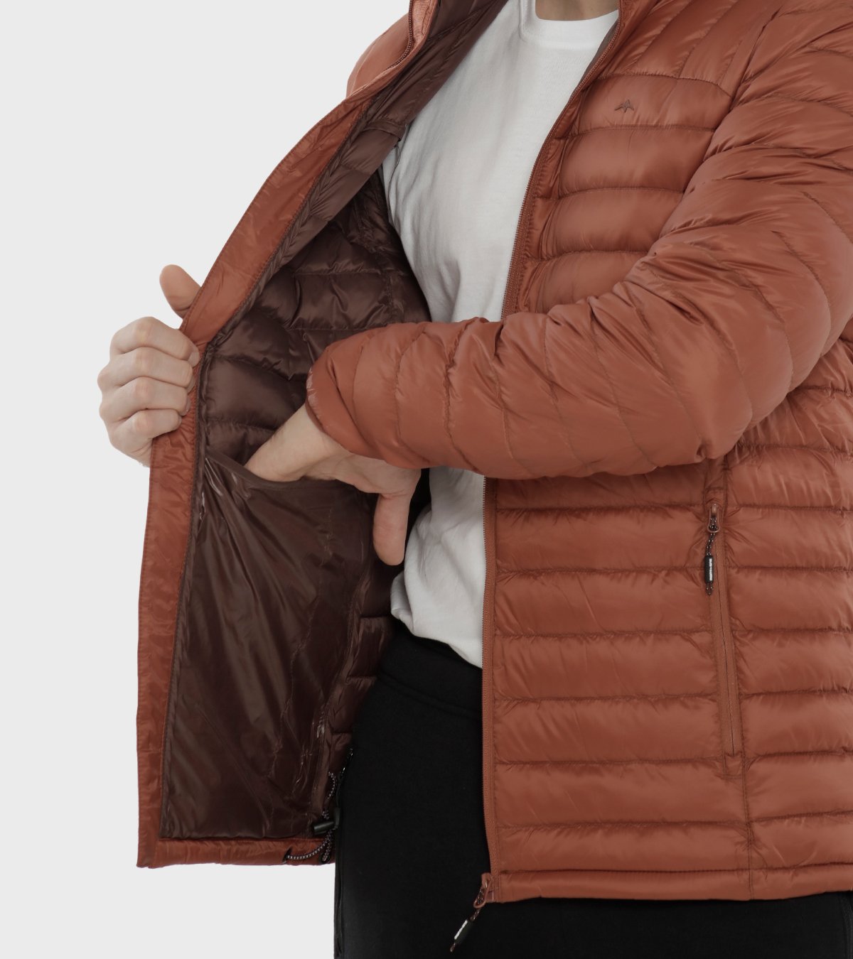 Campera de pluma de hombre Logan