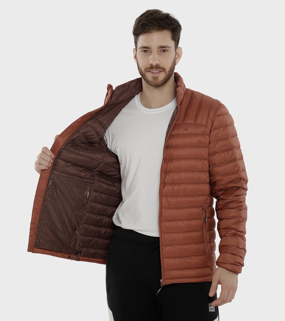Campera de pluma de hombre Logan