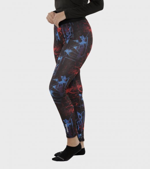 Leggings Térmicos De Invierno Para Mujer - Pantalones Elásticos Con Forro Polar Y Estampado Artístico, Mallas Cálidas