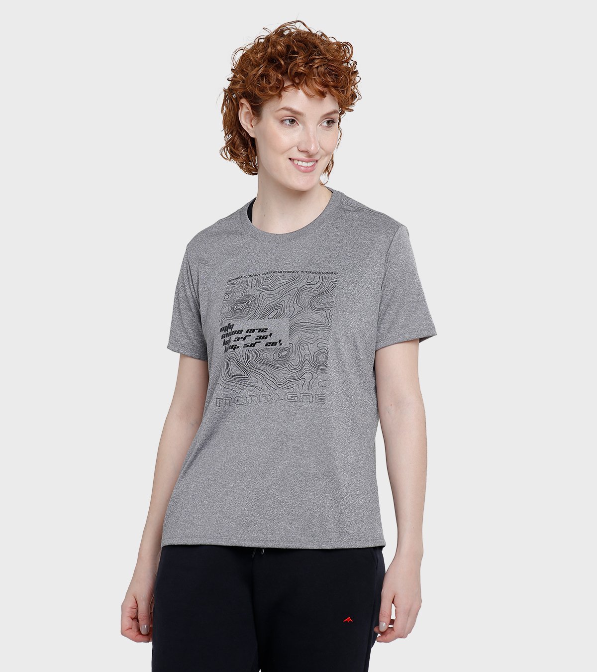 Remera de mujer Latitud M/C
