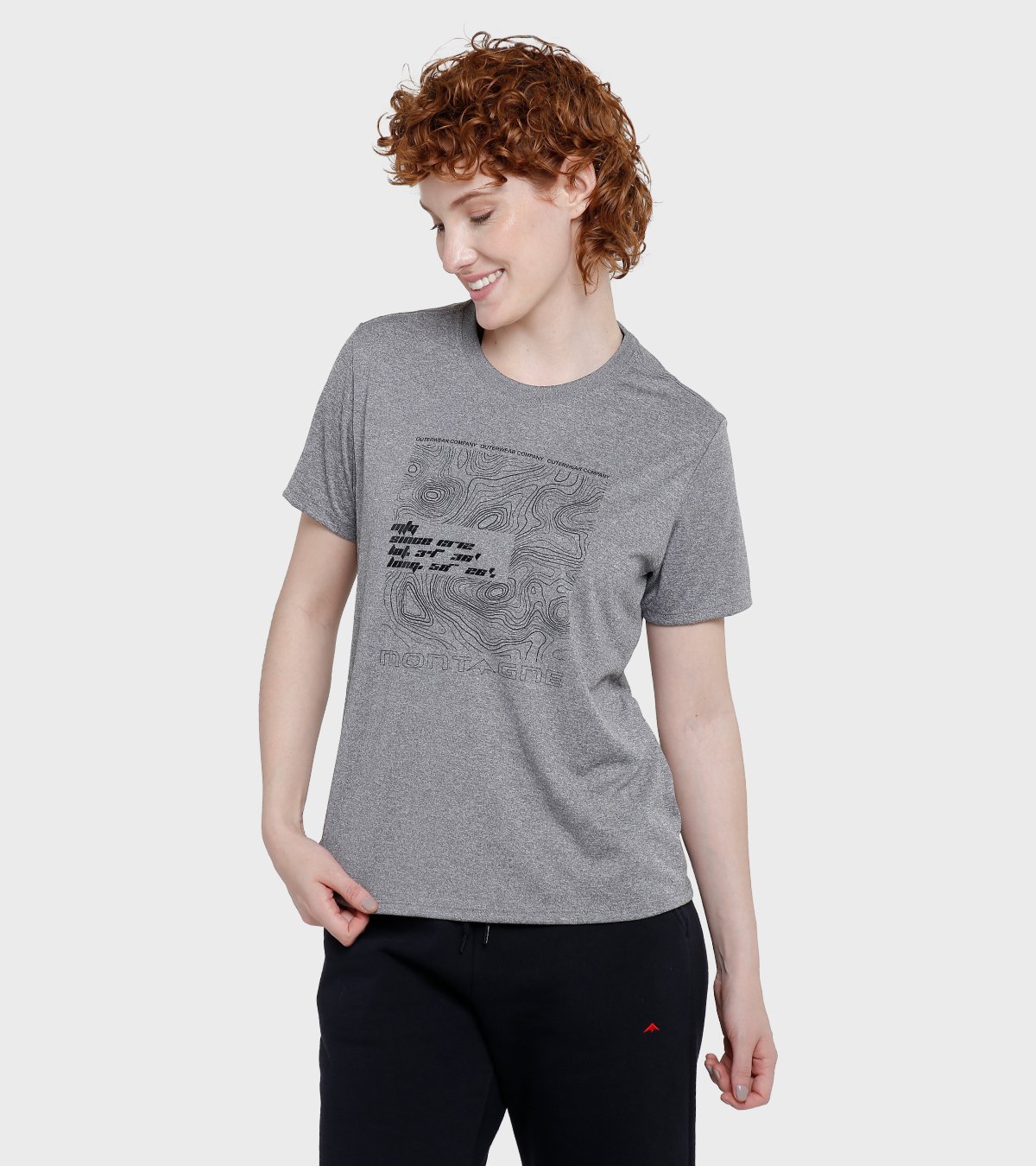 Remera de mujer Latitud M/C