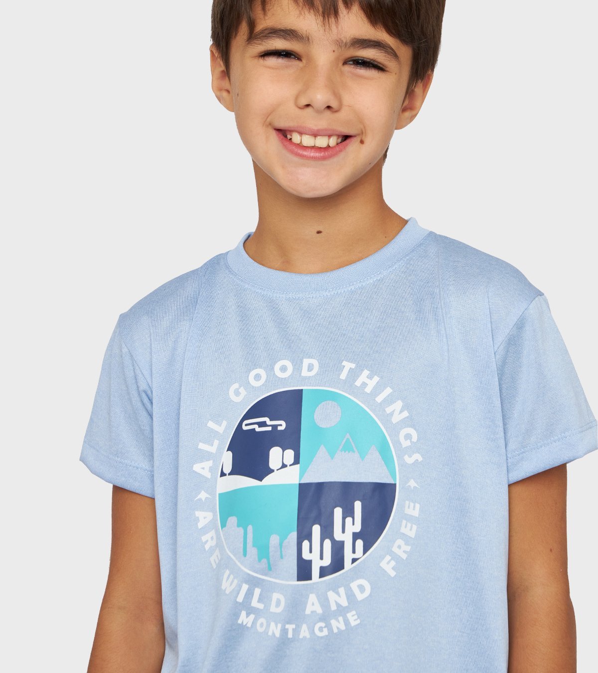 Remera de niños Quadrant MC