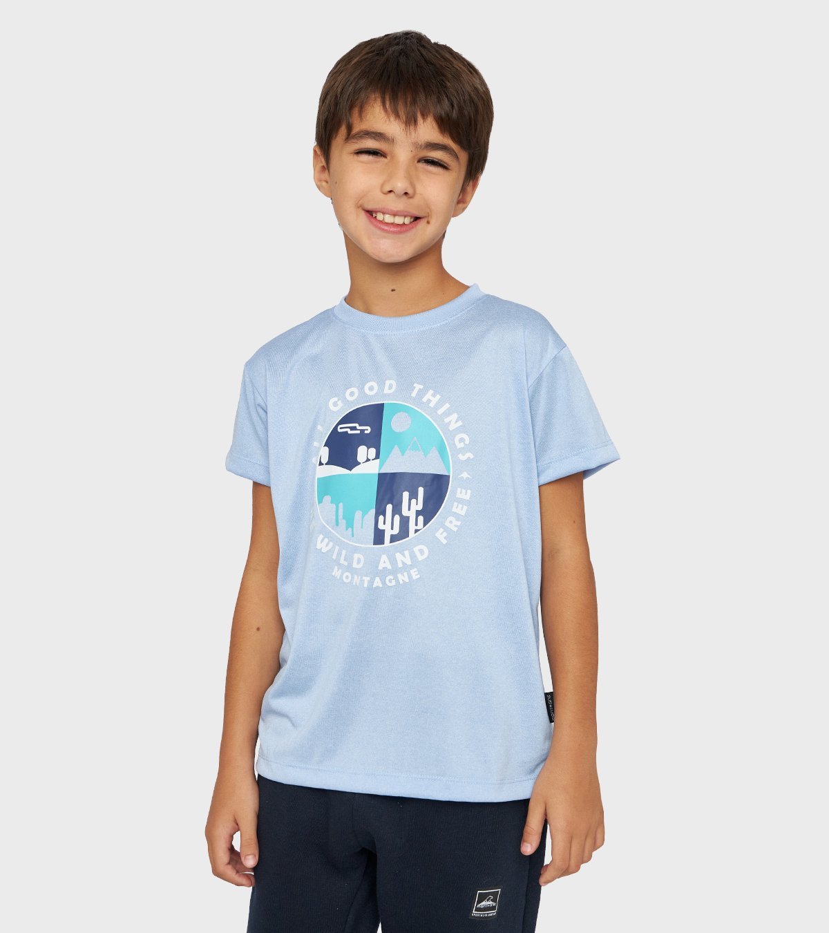 Remera de niños Quadrant MC