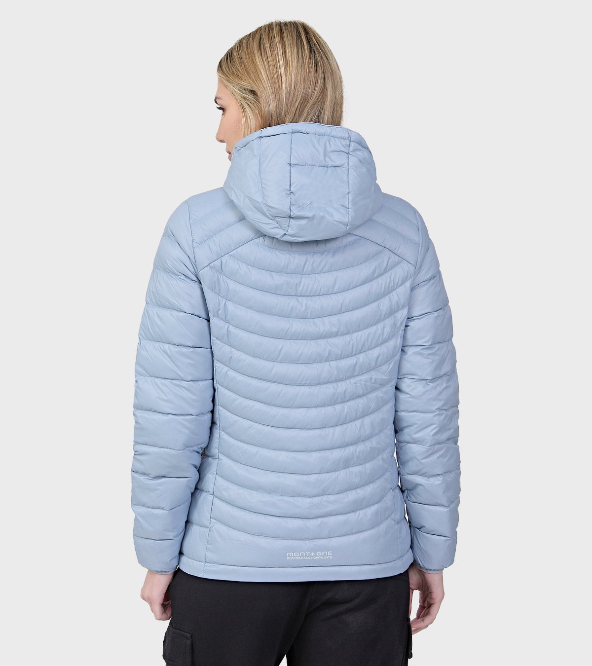 Campera de plumas de mujer Shelby con capucha