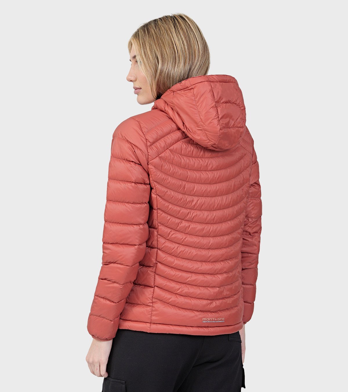 Campera de plumas de mujer Shelby con capucha