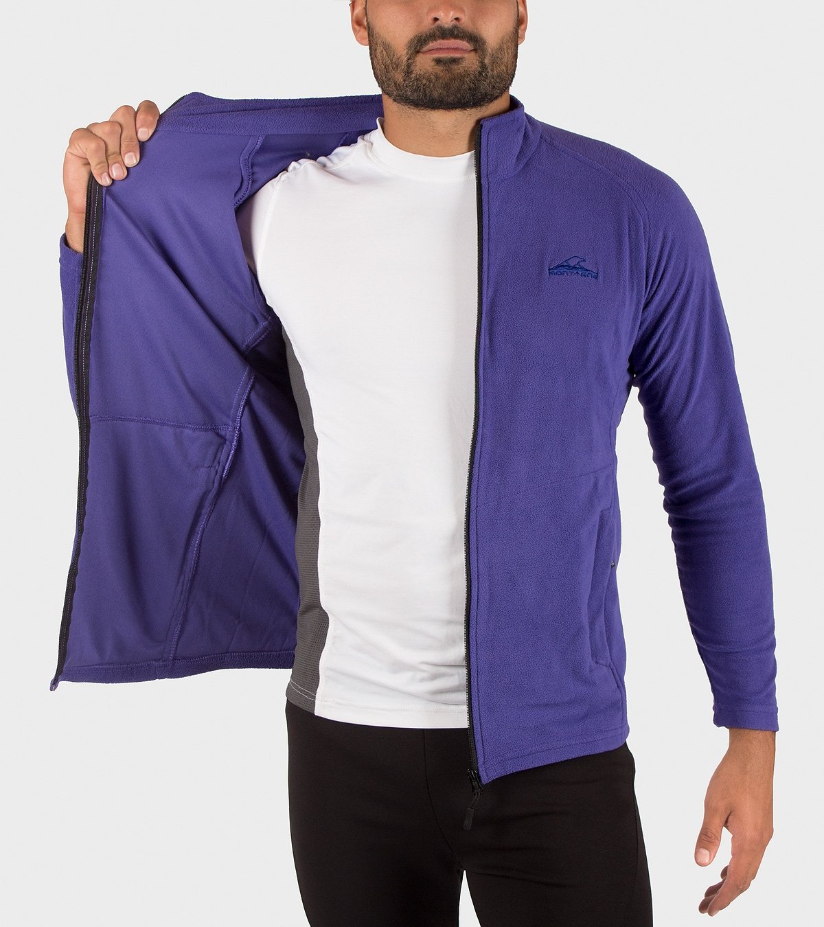 Campera de hombre de micro polar Conor