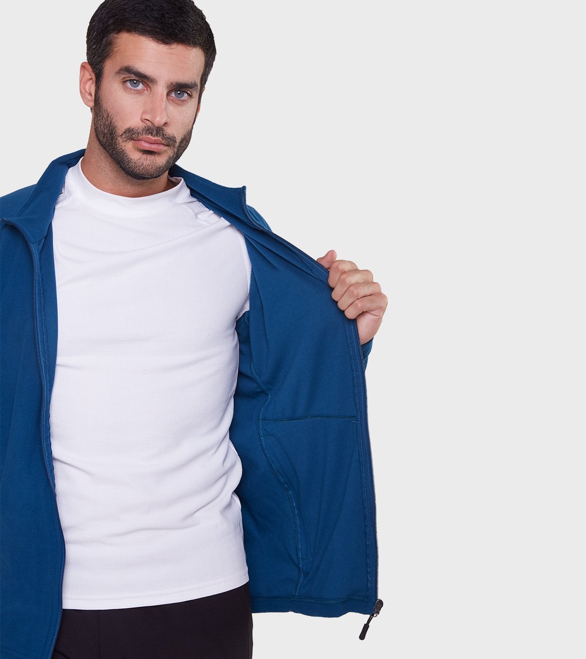 Campera de hombre de micro polar Conor