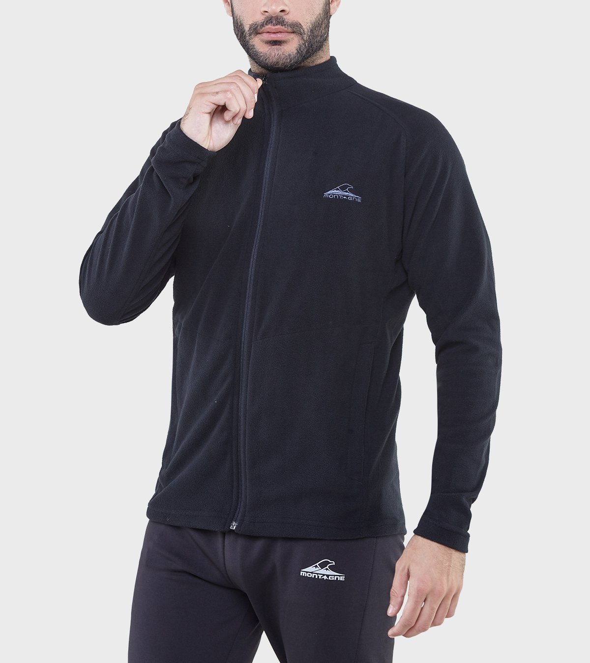 Campera de hombre de micro polar Conor