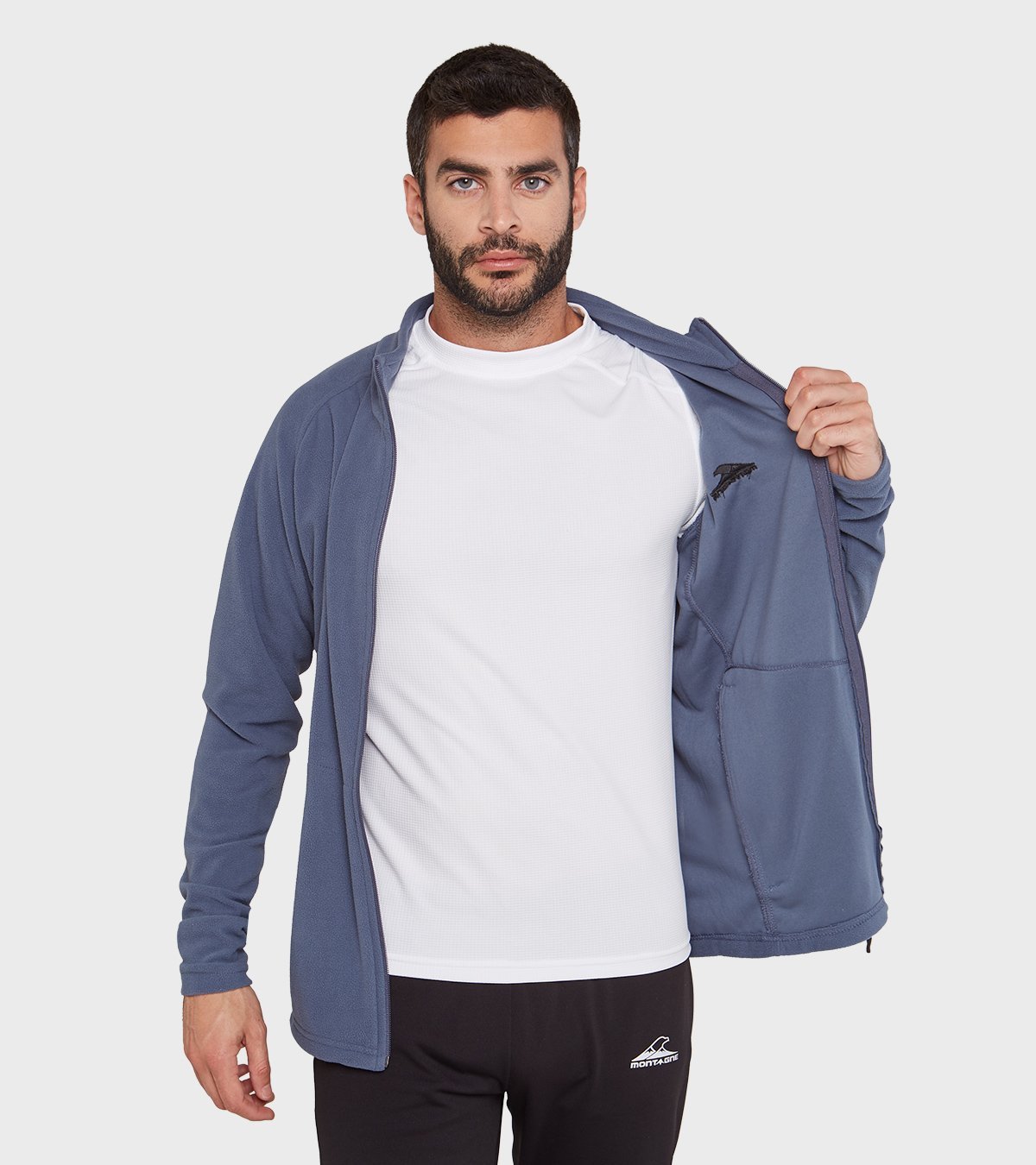 Campera de hombre de micro polar Conor