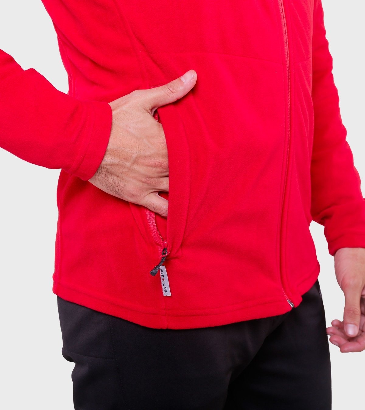 Campera de hombre de micro polar Conor