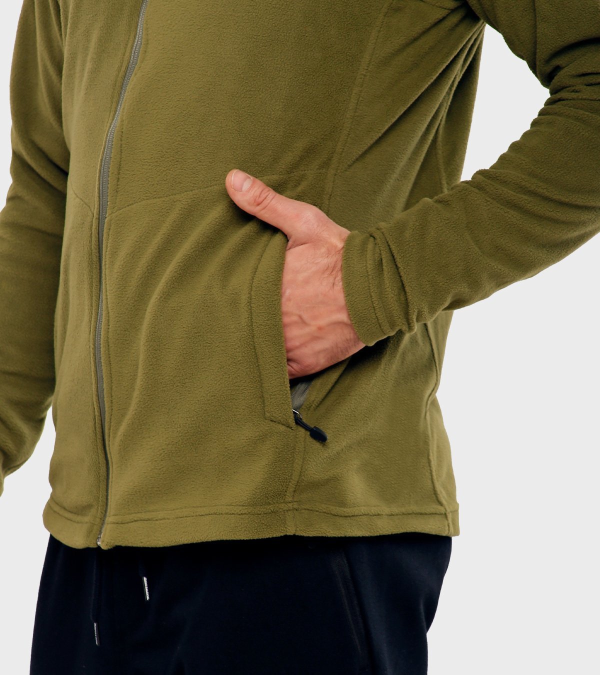 Campera de hombre de micro polar Conor