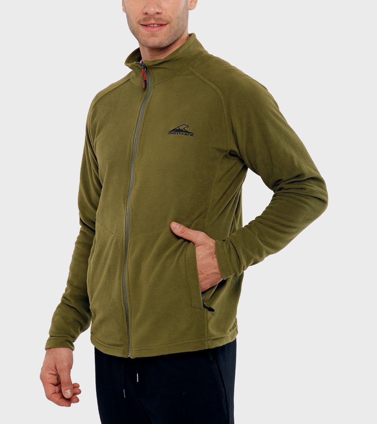 Campera de hombre de micro polar Conor