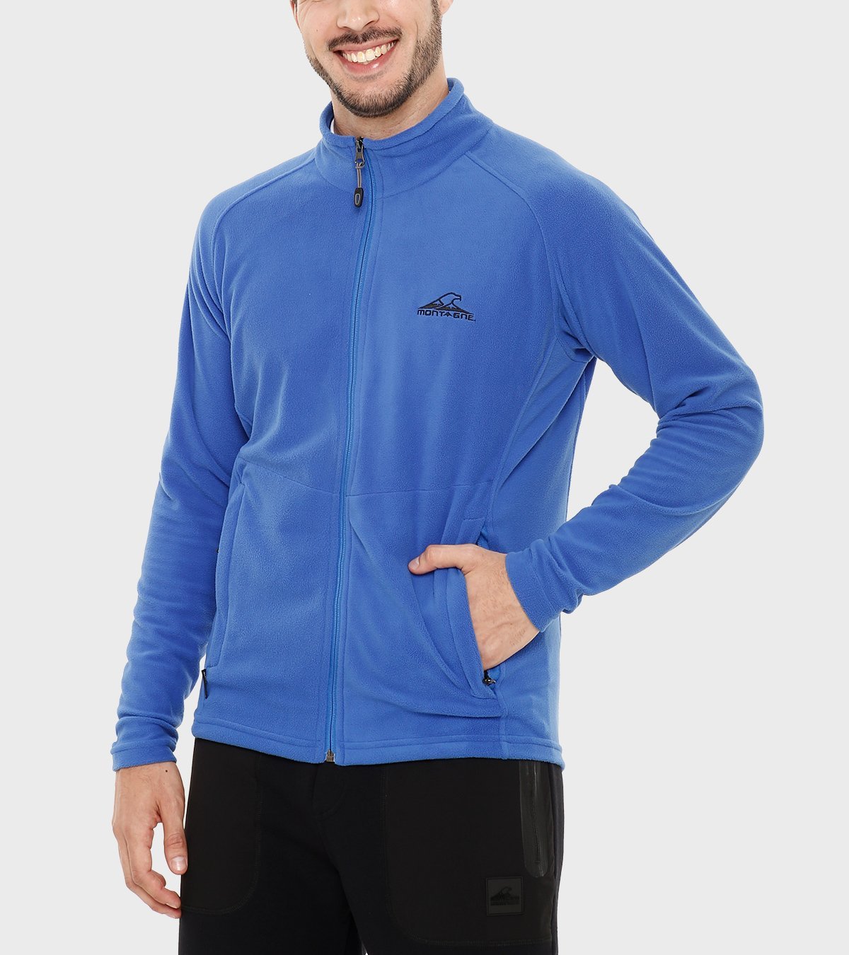 Campera de hombre de micro polar Conor