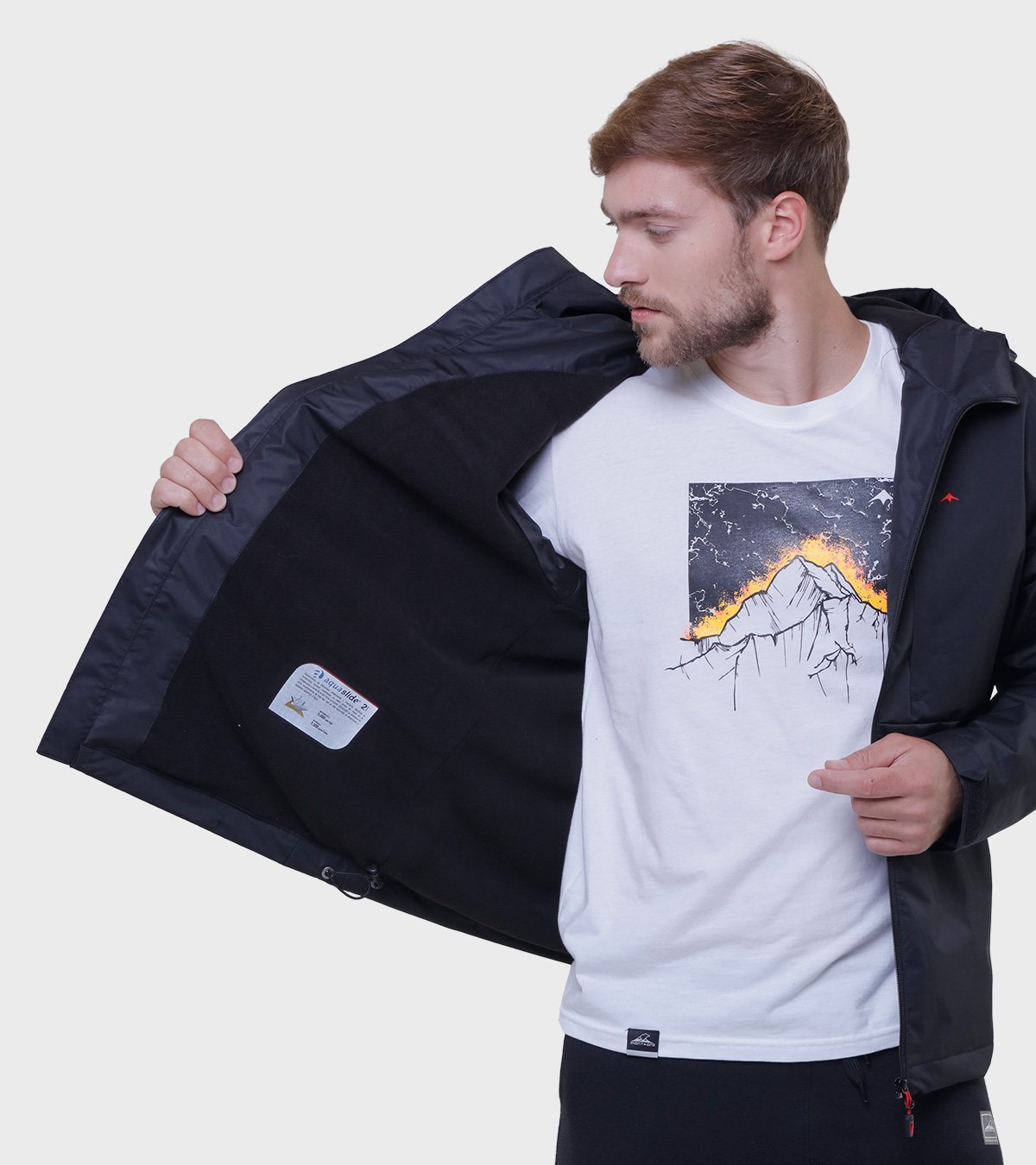 Campera de hombre Viggo con Polar