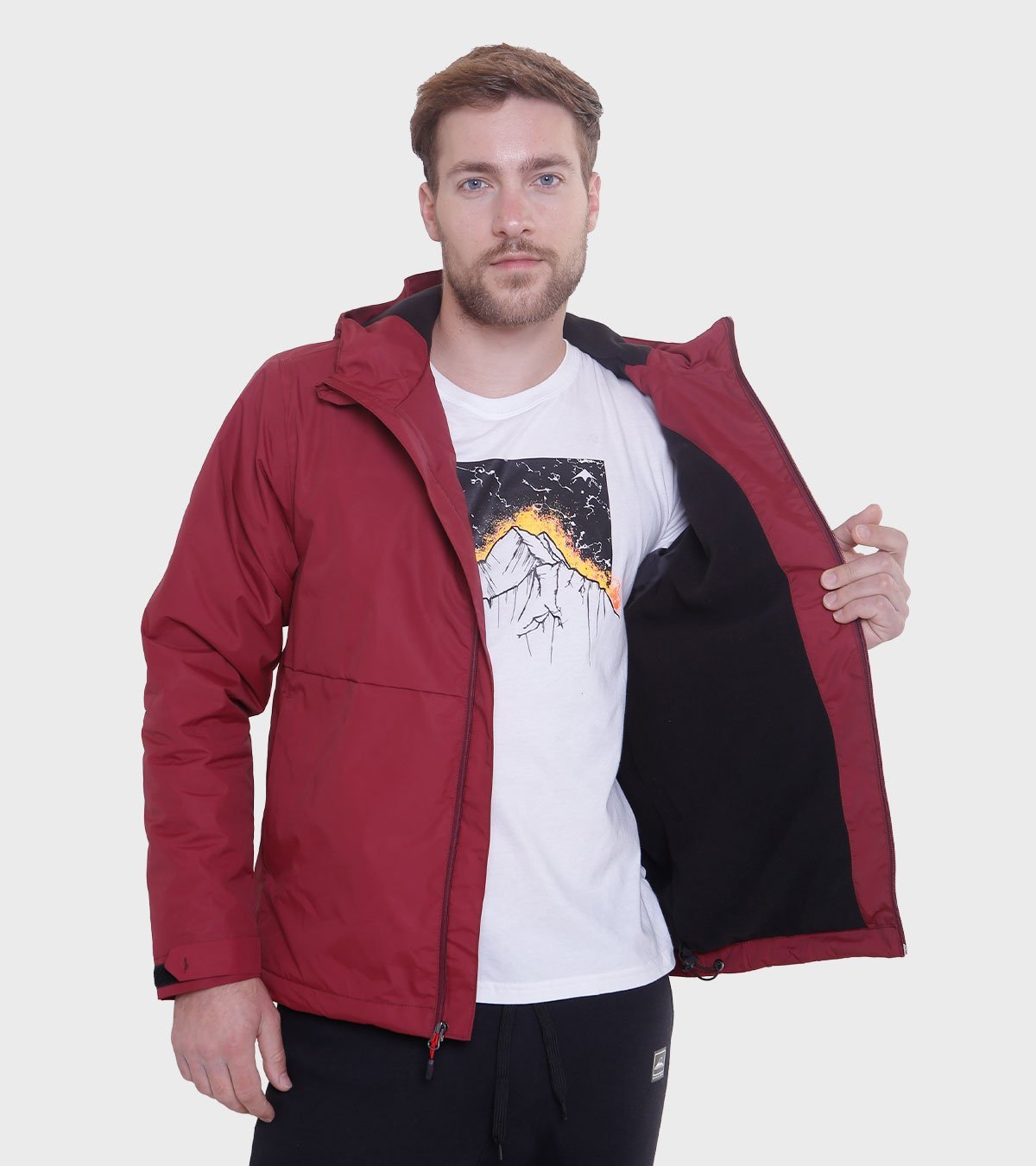 Campera de hombre Viggo con Polar