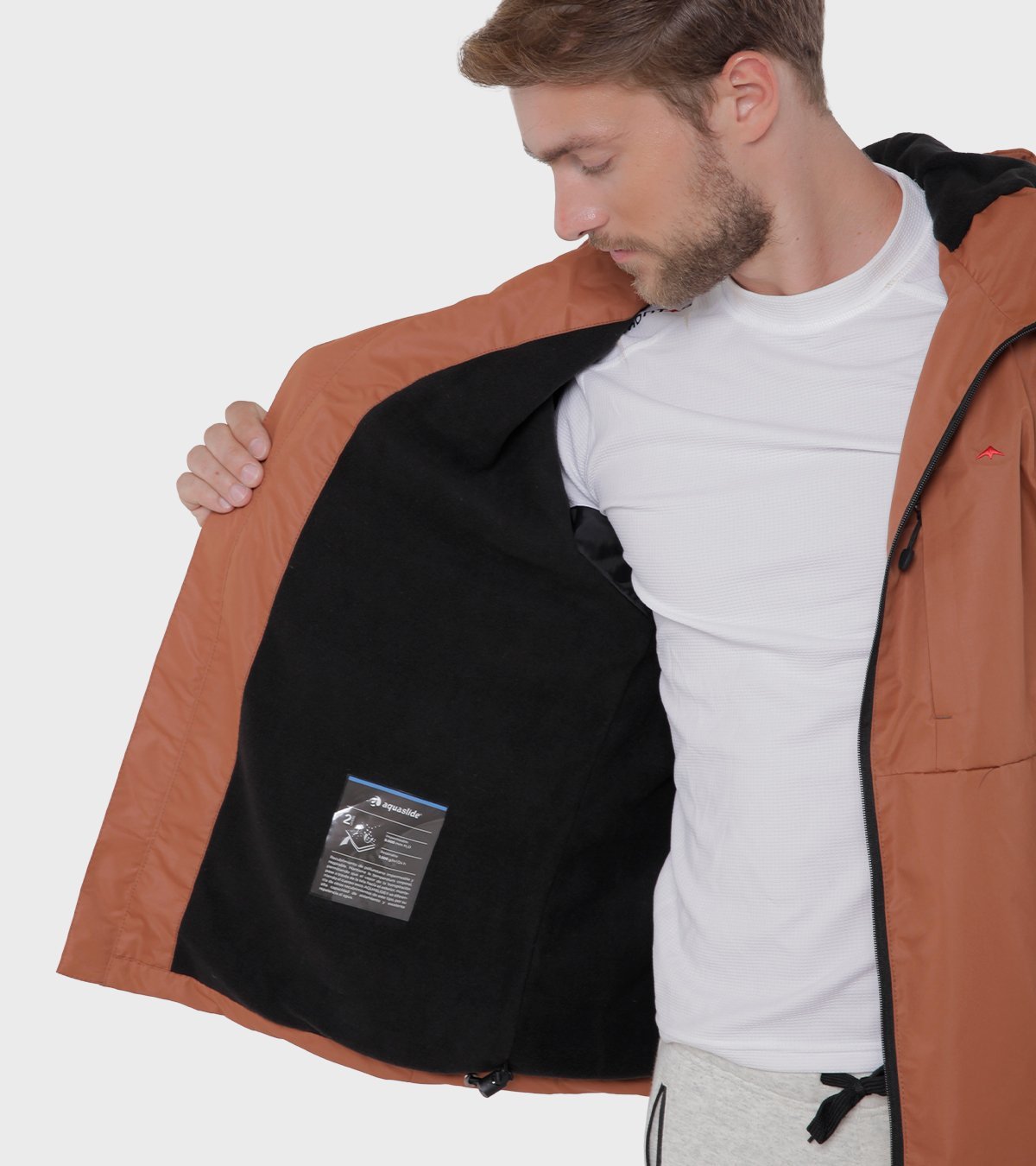 Campera de hombre Viggo con Polar