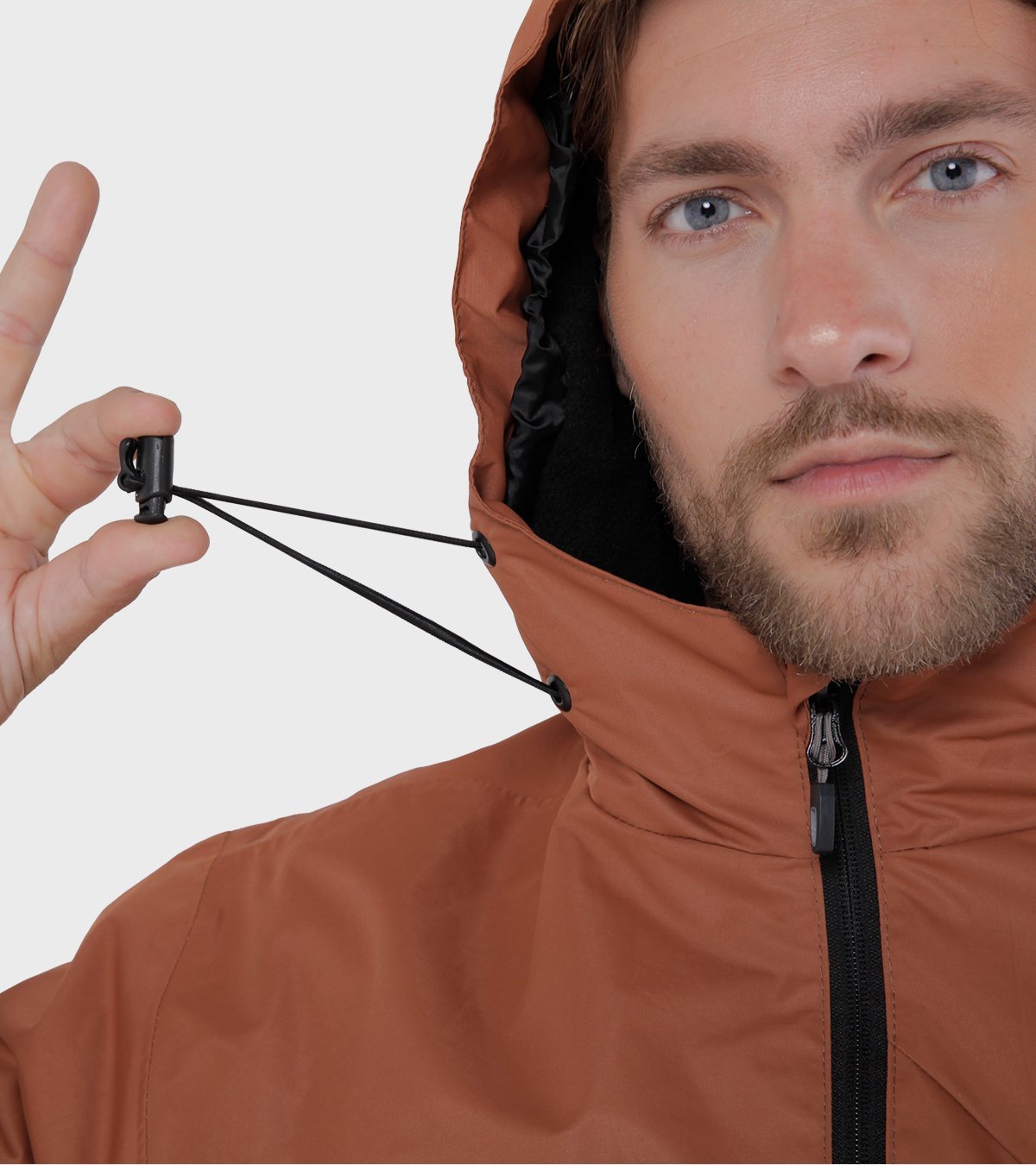 Campera de hombre Viggo con Polar