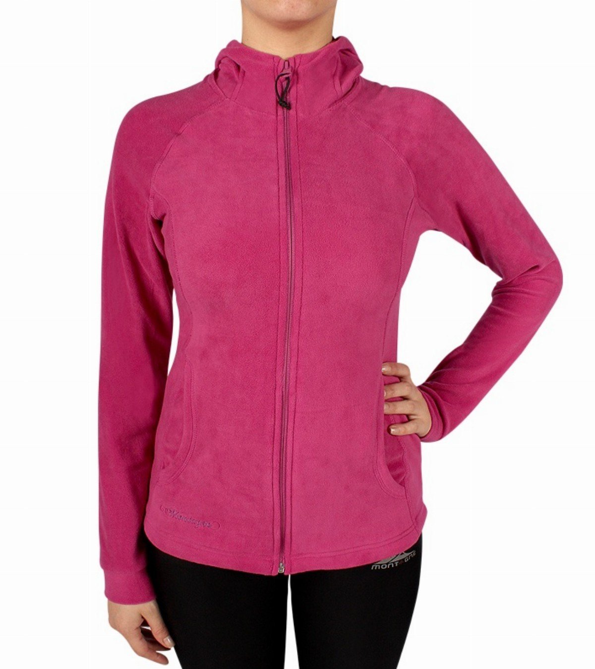 Campera de mujer de micropolar con capucha Aradia
