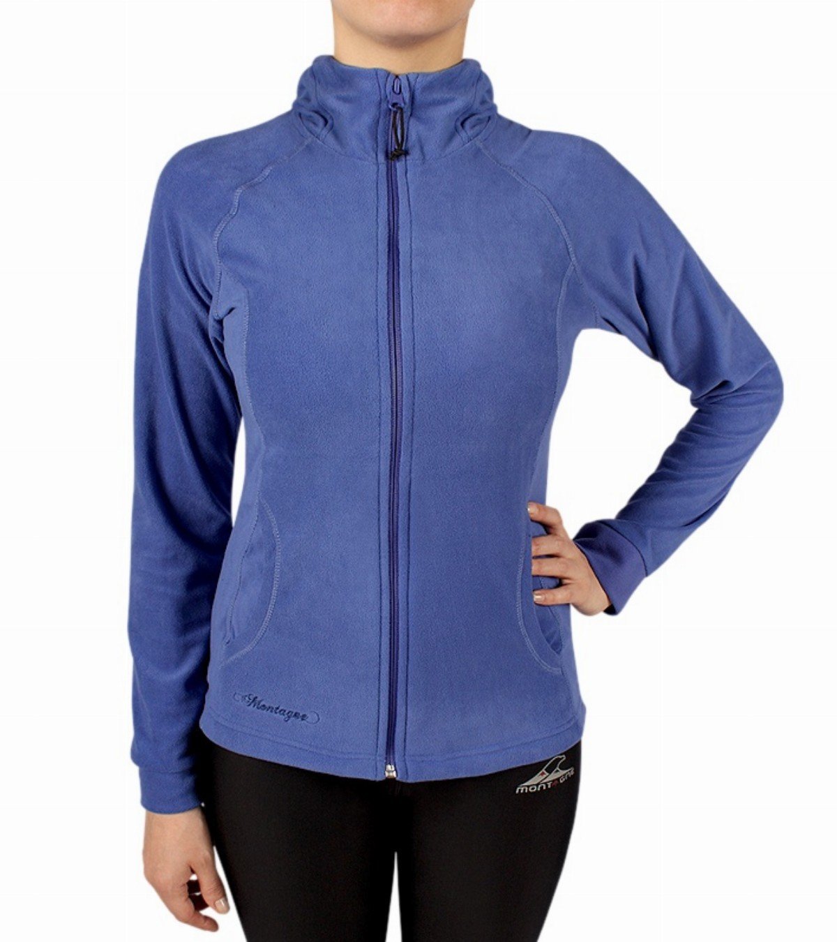Campera de mujer de micropolar con capucha Aradia