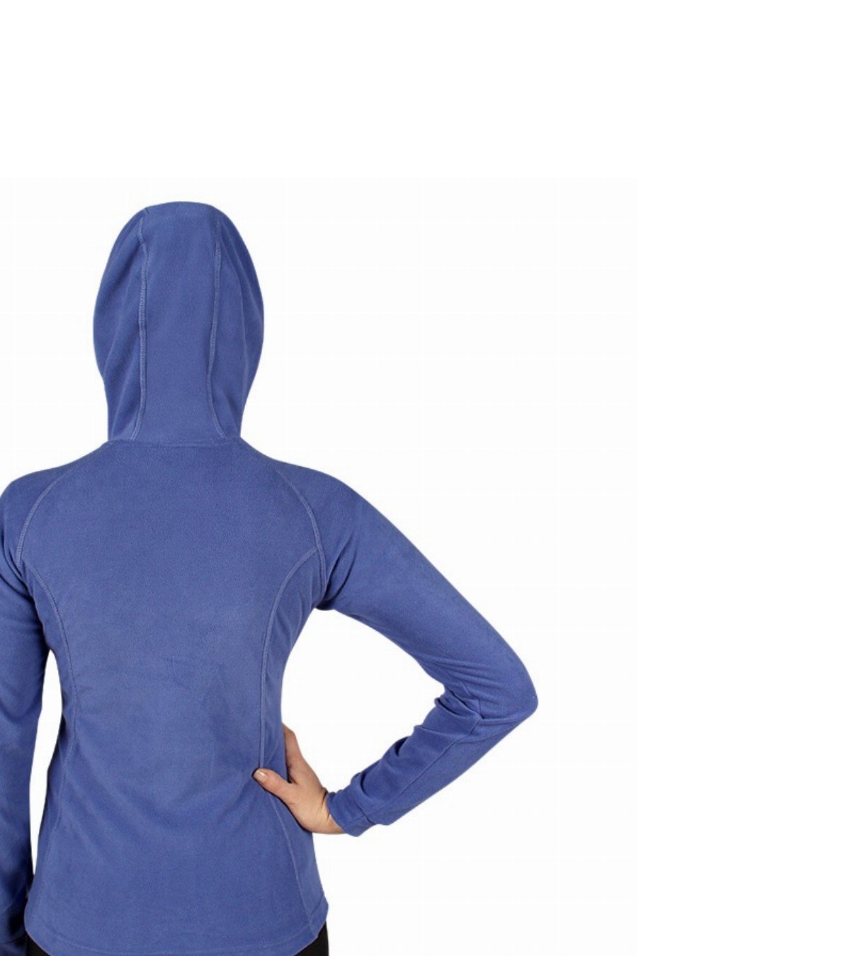 Campera de mujer de micropolar con capucha Aradia