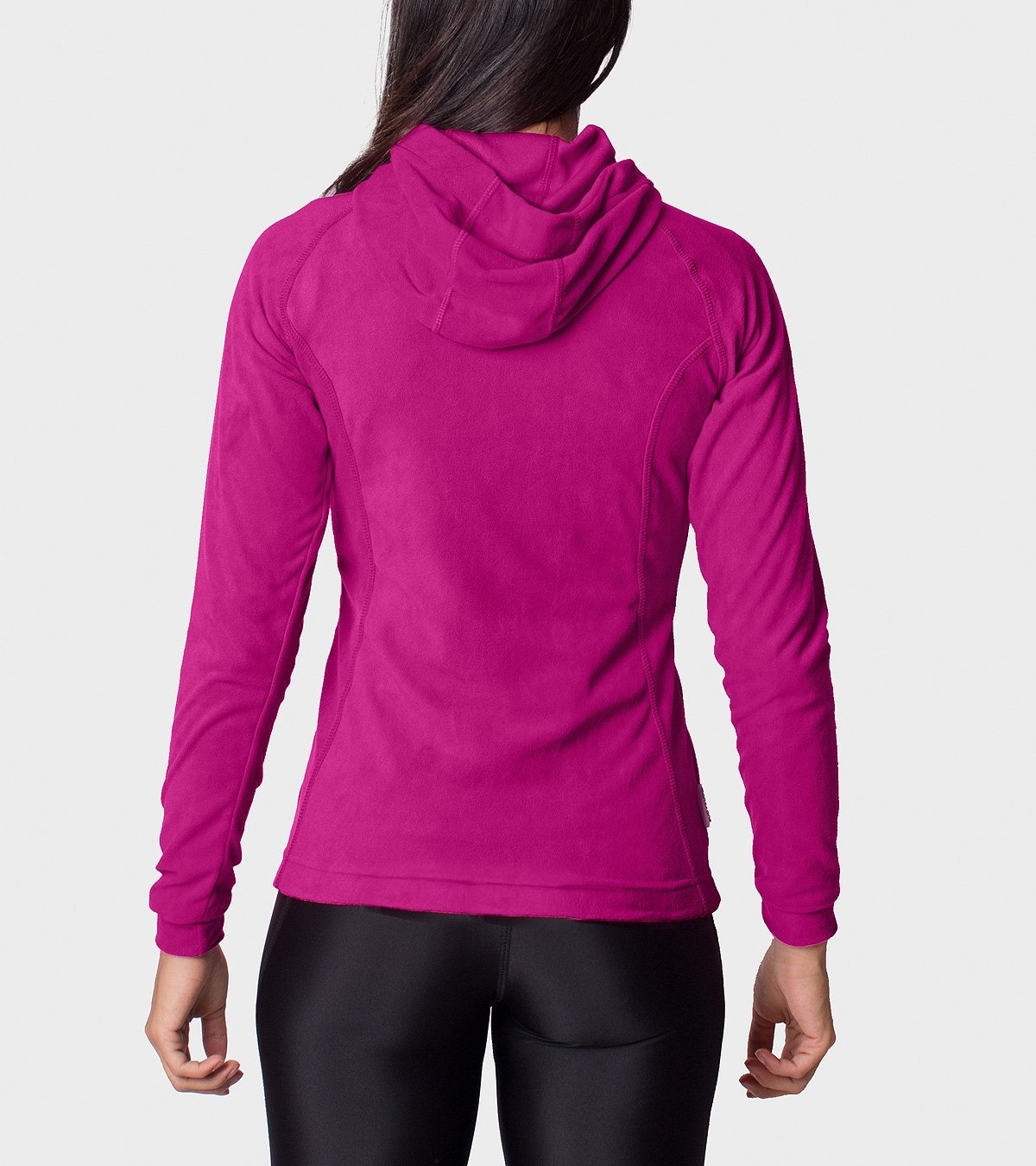 Campera de mujer de micropolar con capucha Aradia