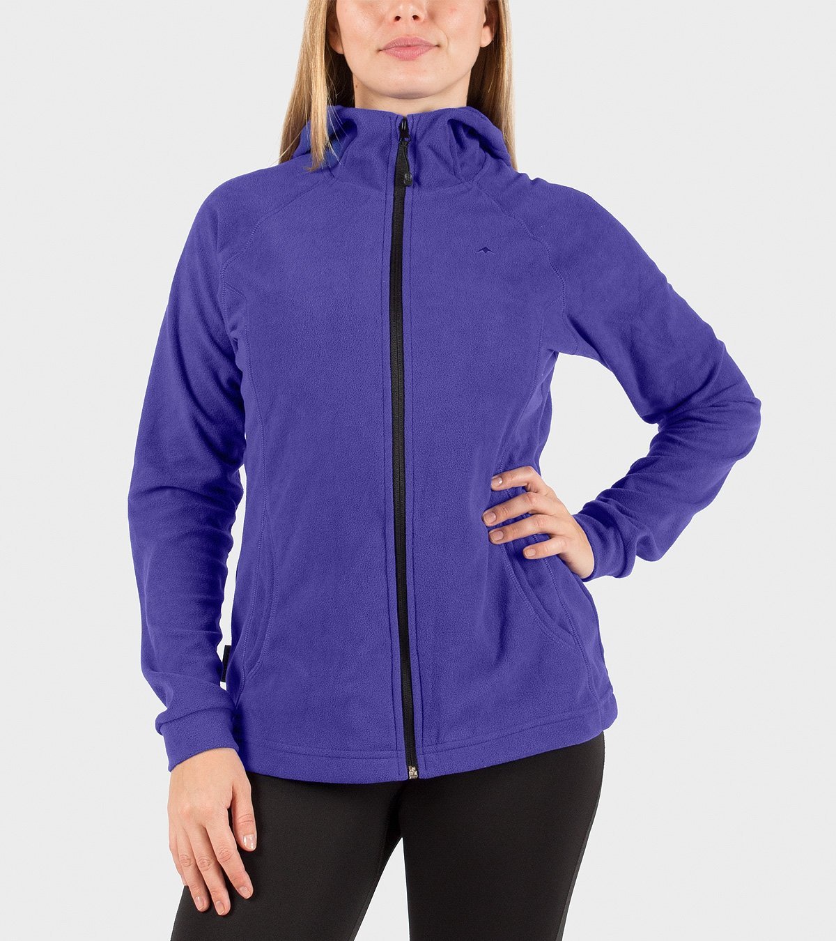 Campera de mujer de micropolar con capucha Aradia