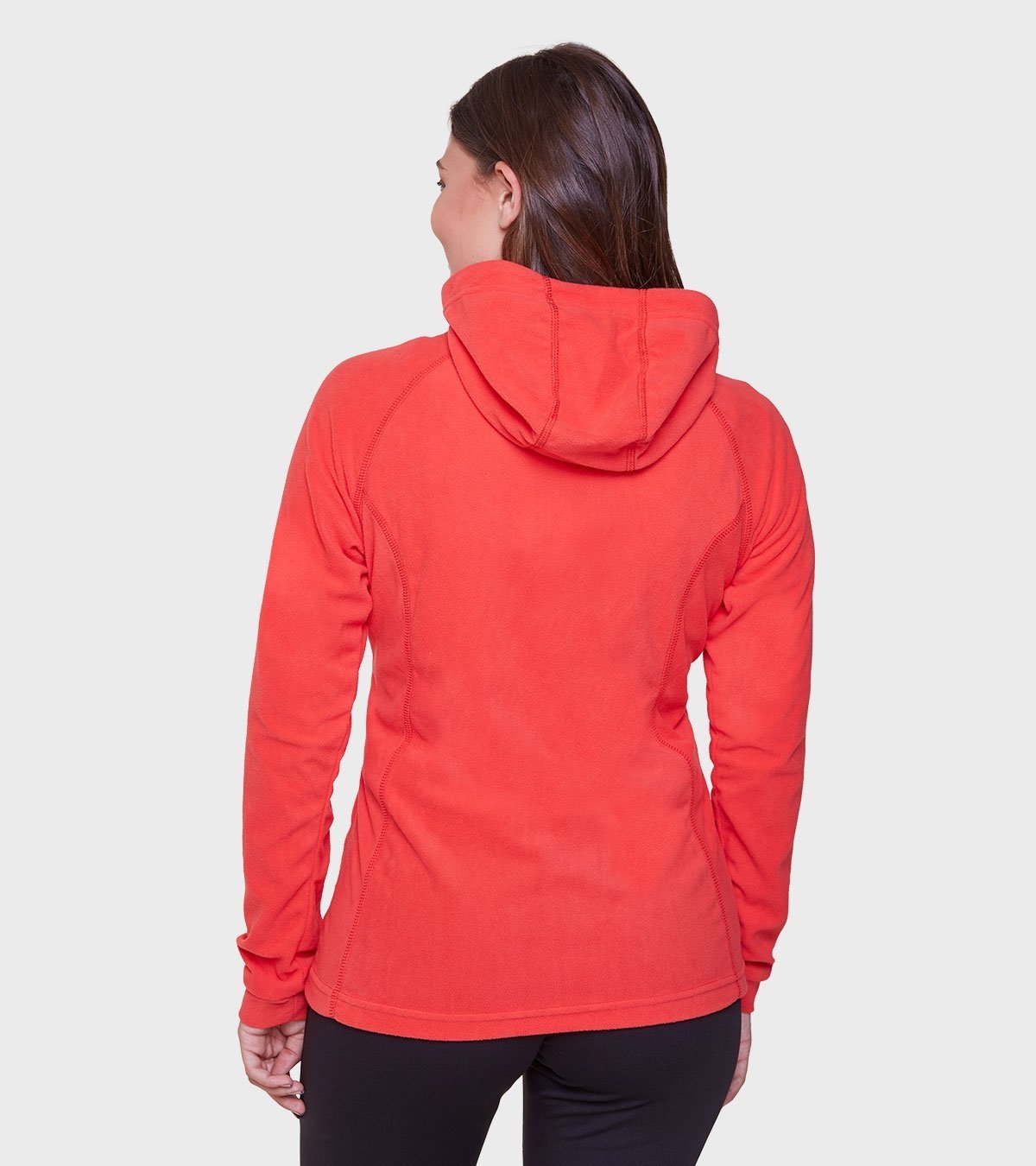 Campera de mujer de micropolar con capucha Aradia