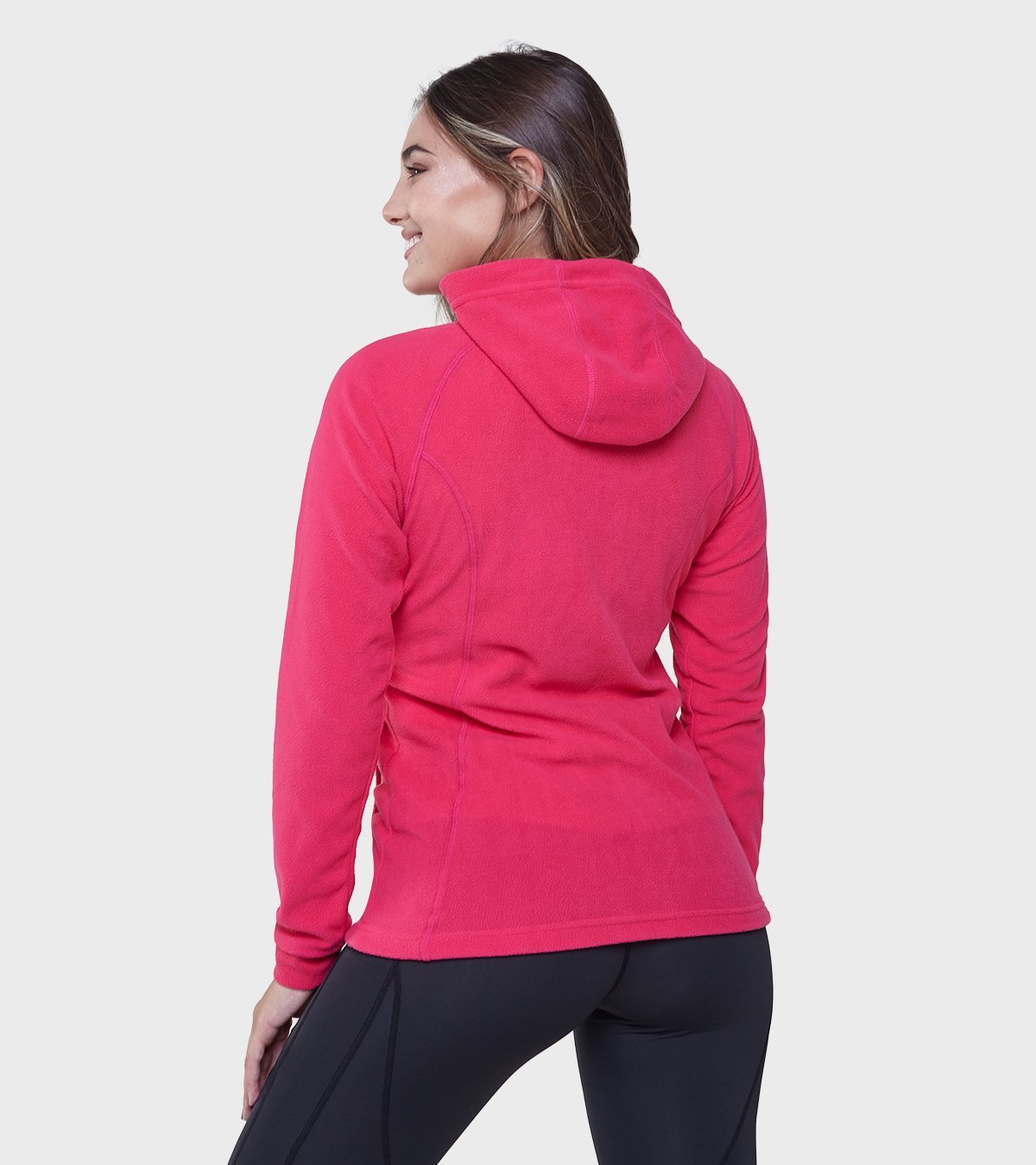 Campera de mujer de micropolar con capucha Aradia