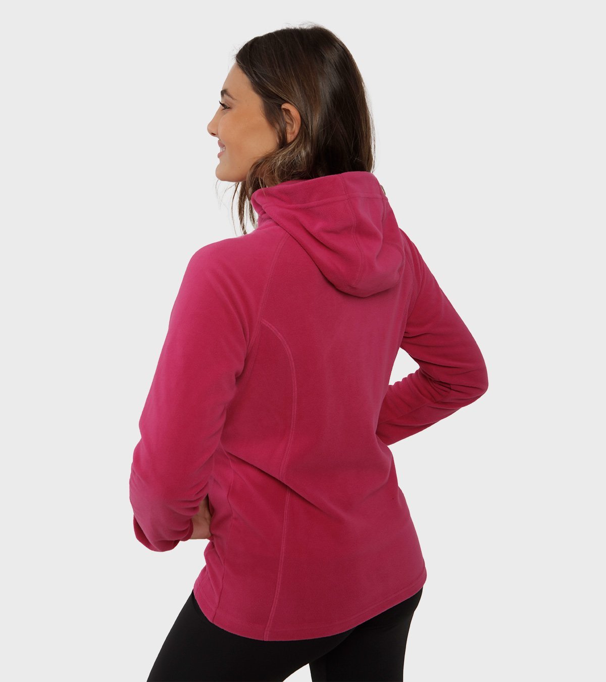 Campera de mujer de micropolar con capucha Aradia