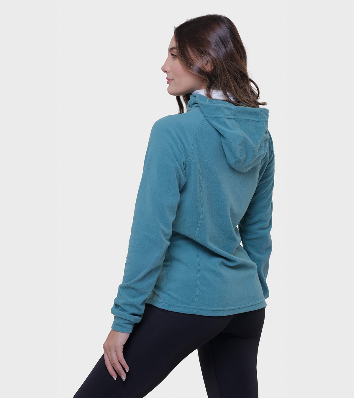 Campera de mujer de micropolar con capucha Aradia