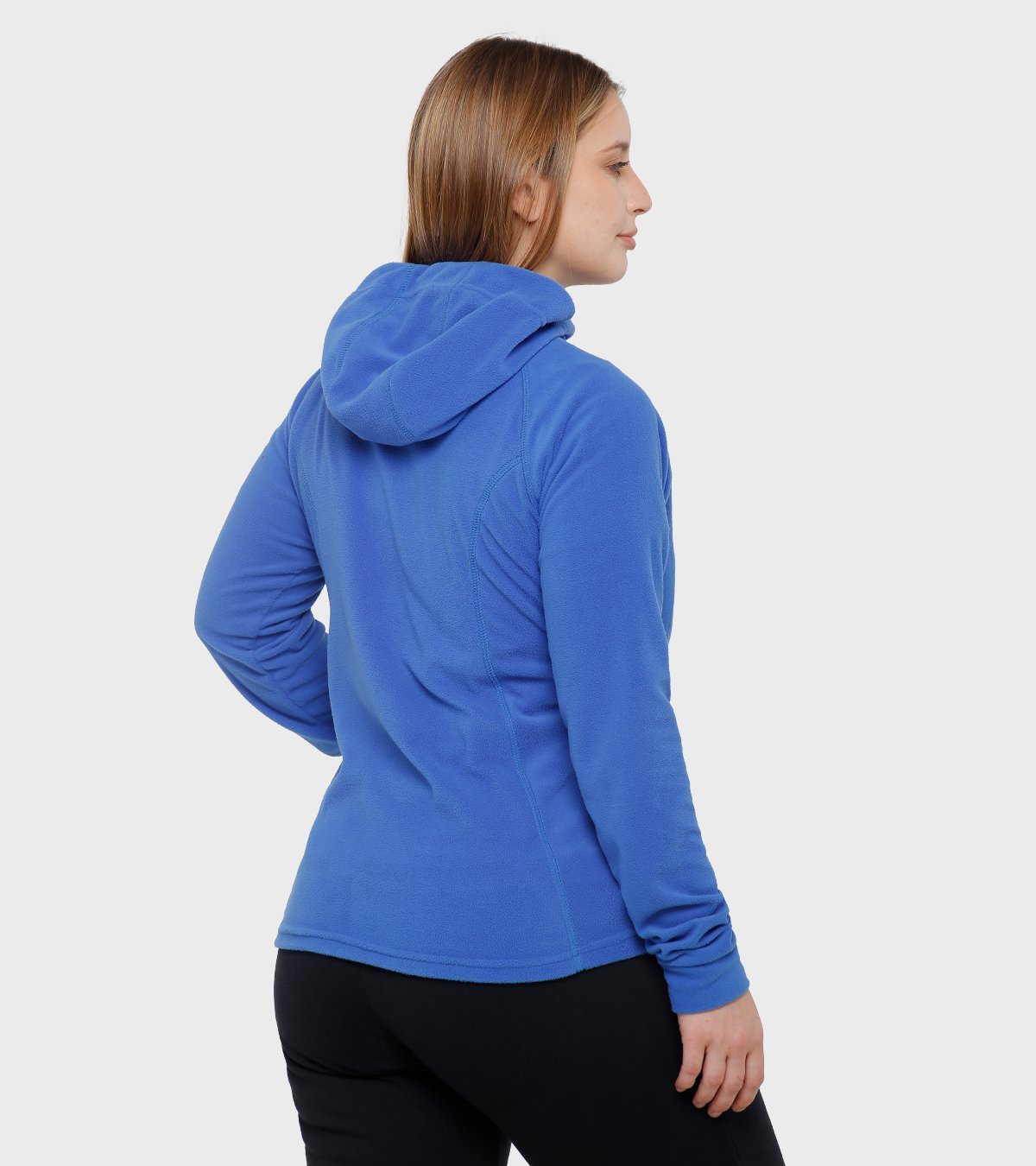 Campera de mujer de micropolar con capucha Aradia