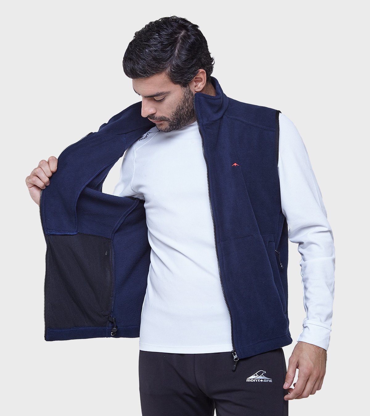 Chaleco de hombre polar Amaro