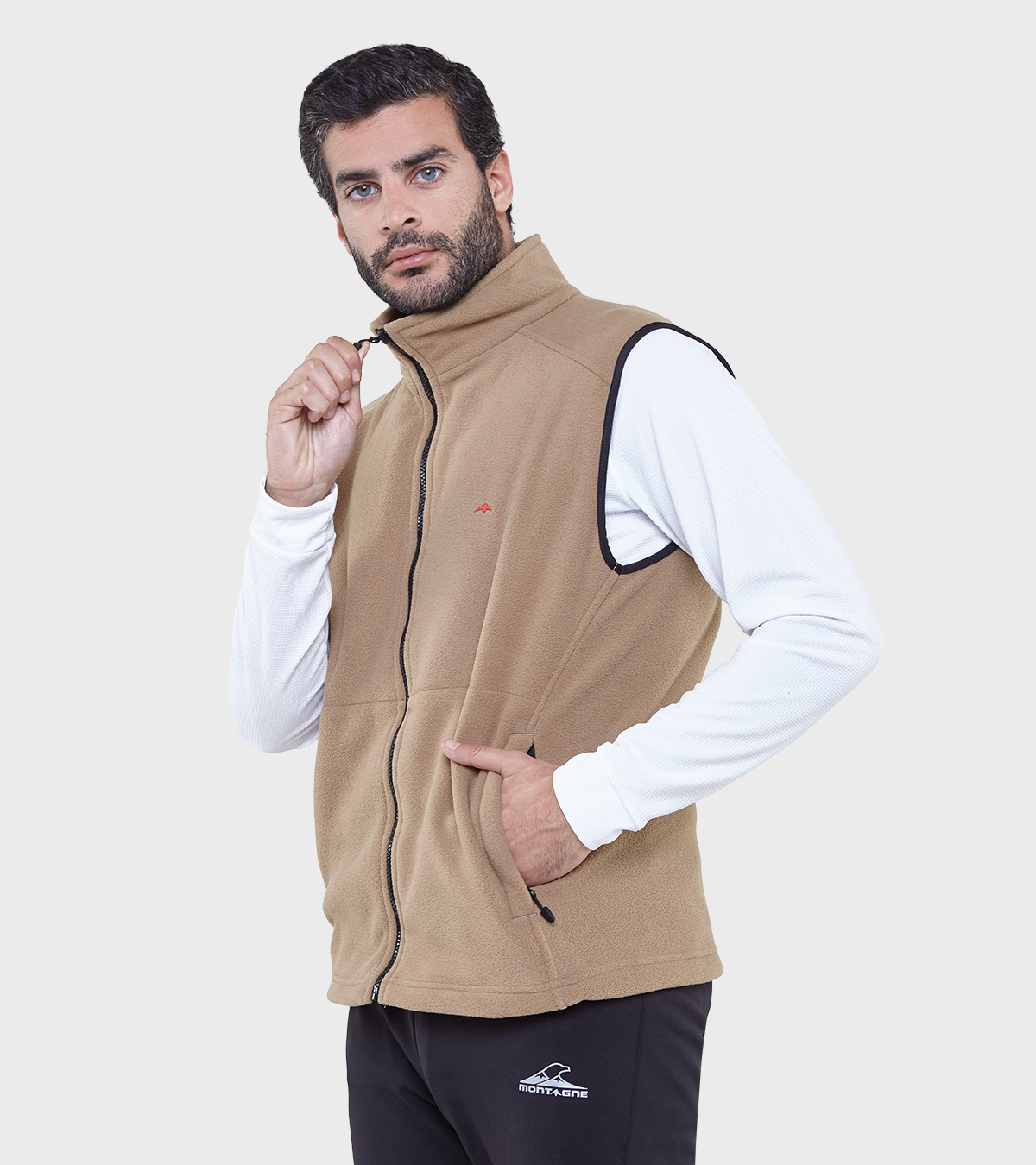 Chalecos de polar hombre sale