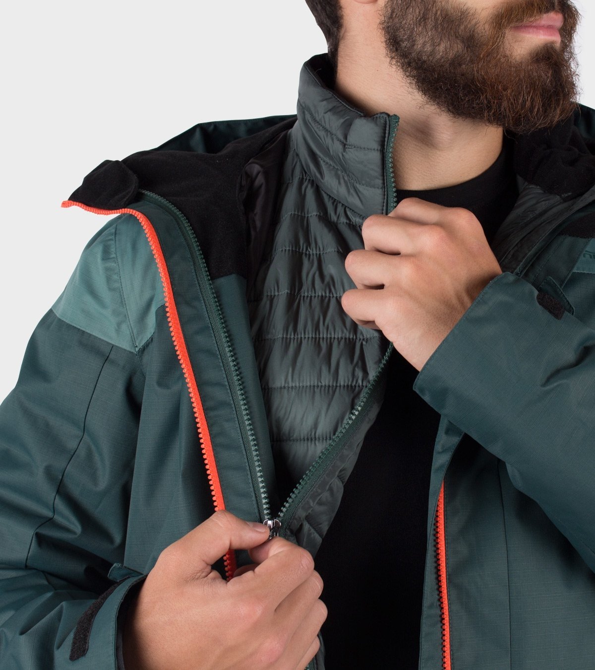 Campera de hombre Eros 3en1