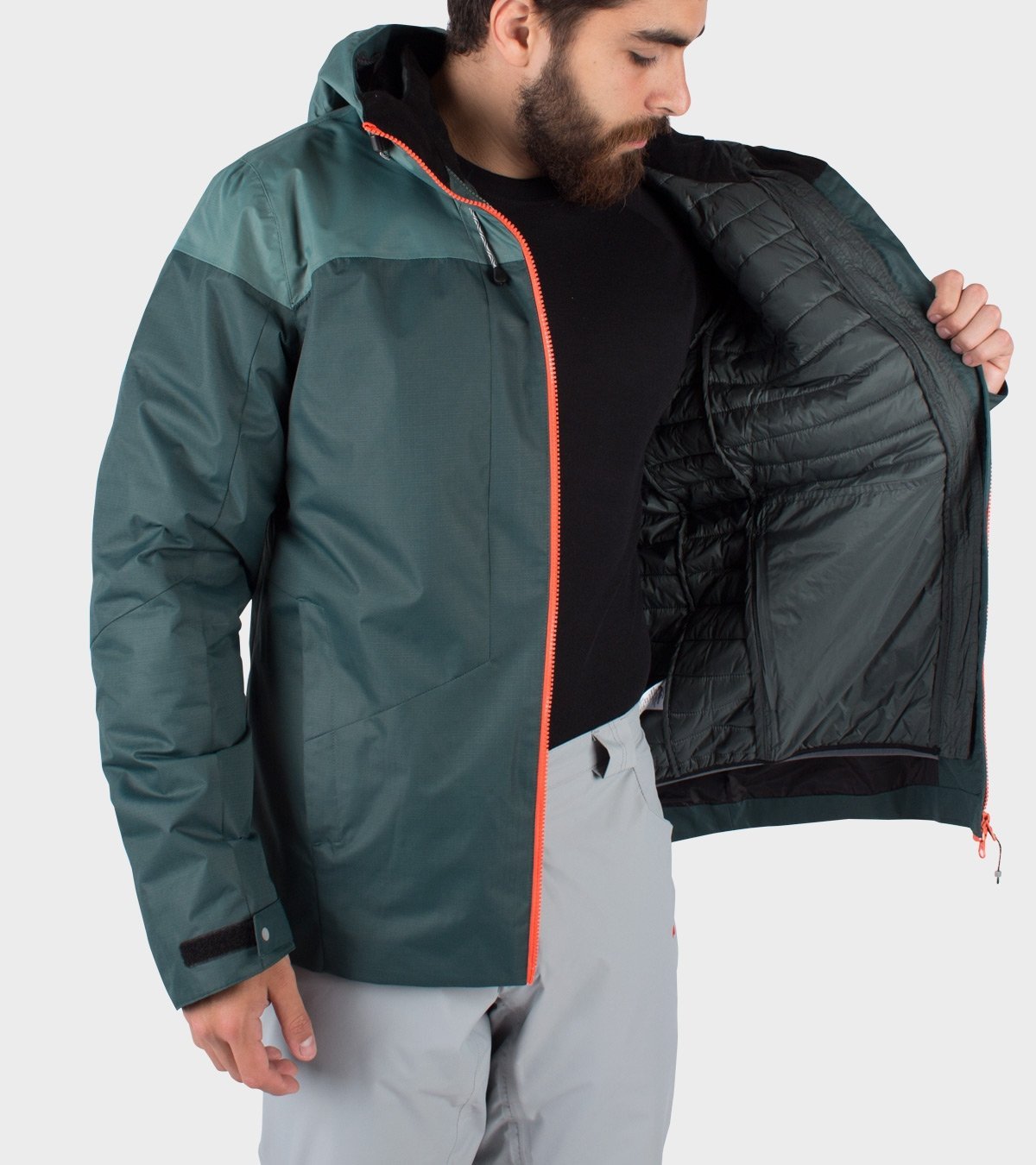 Campera de hombre Eros 3en1