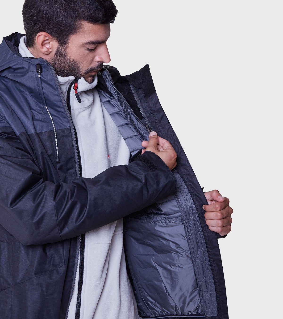 Campera de hombre Eros 3en1