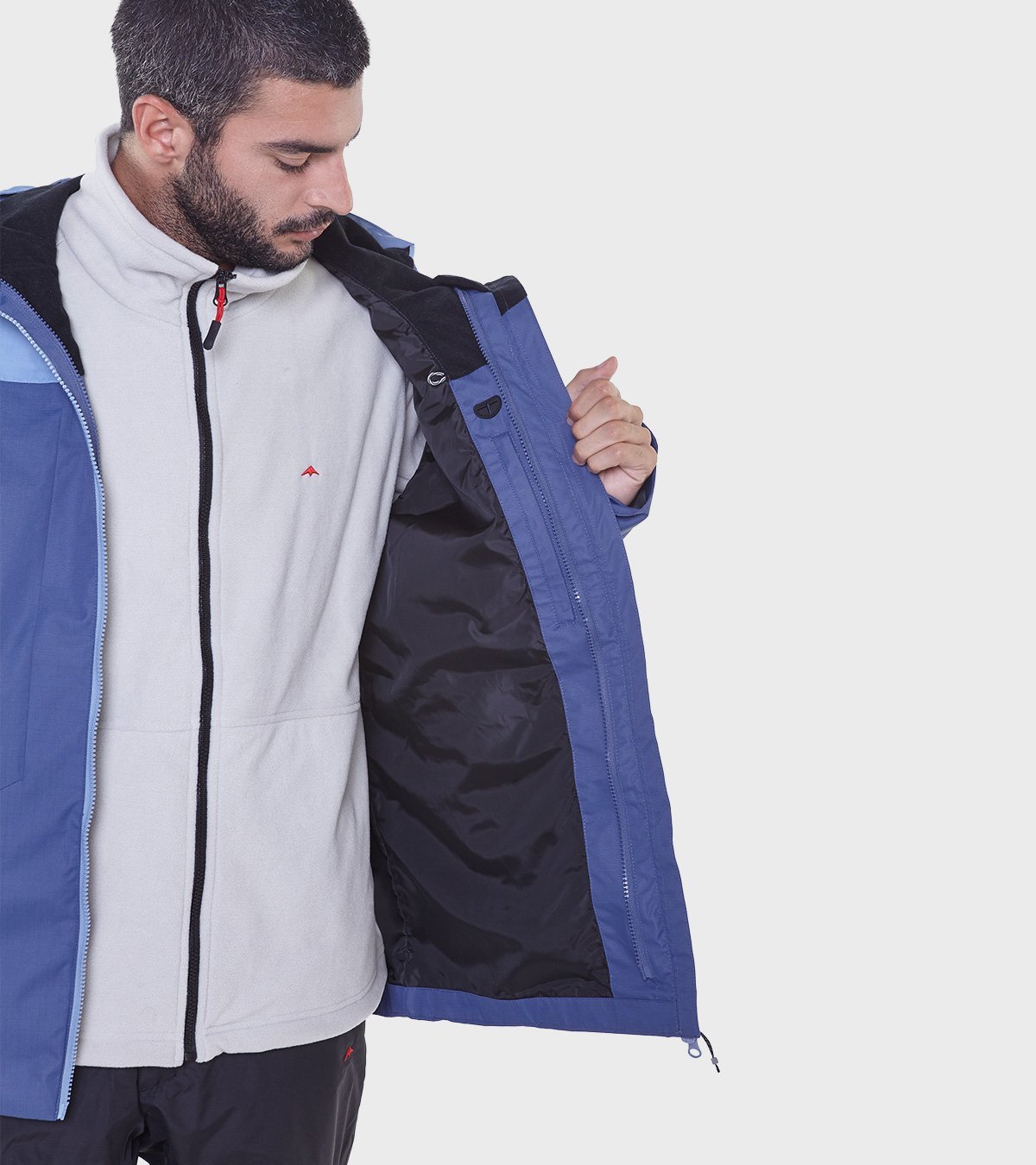 Campera de hombre Eros 3en1