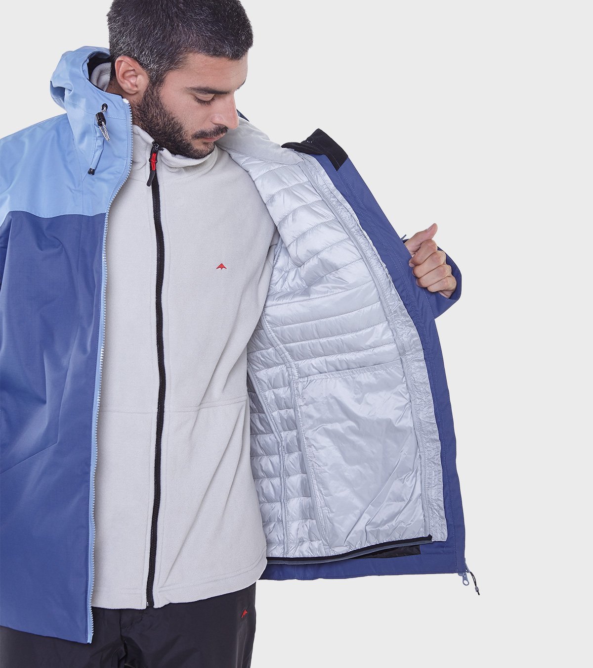 Campera de hombre Eros 3en1