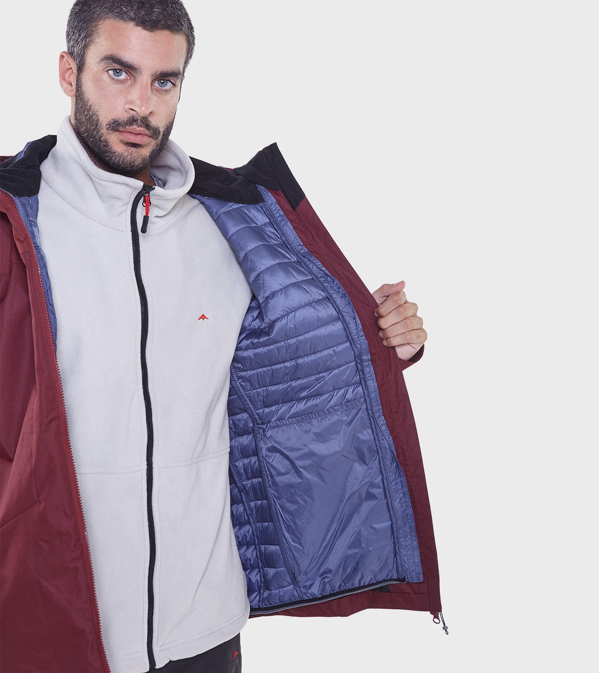 Campera de hombre Eros 3en1