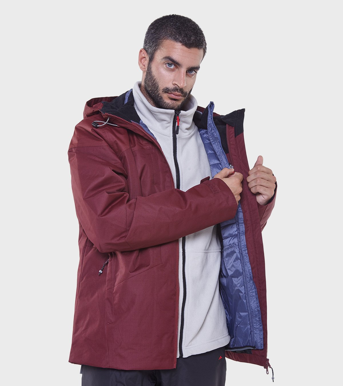 Campera de hombre Eros 3en1