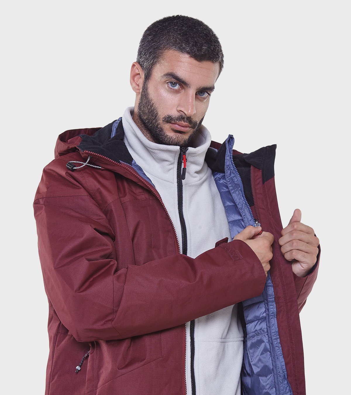 Campera de hombre Eros 3en1